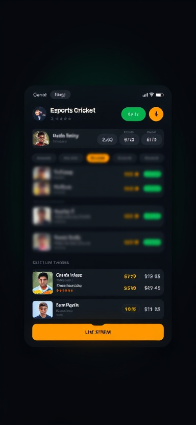Cricket Login mobile app